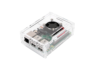Raspberry Pi Acrylic Case with Cooling Fan